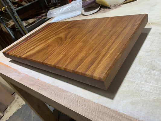 Multi-Exotic Teak Cutting Board