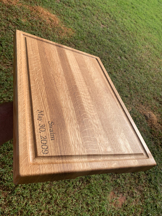 All Oak Standard Cutting Board